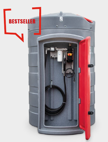 Cuve GNR 5000L Sibuso porte rouge double paroi — Agri Distri